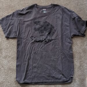 Hanes Beefy-T Dark Gray Tee